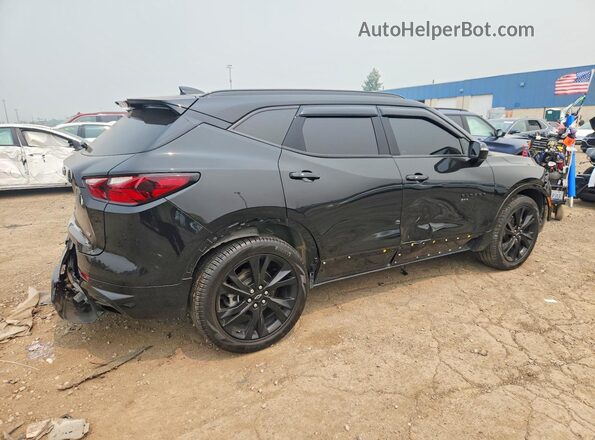 3GNKBERS5NS211738 2022 CHEVROLET BLAZER Black Tył prawy