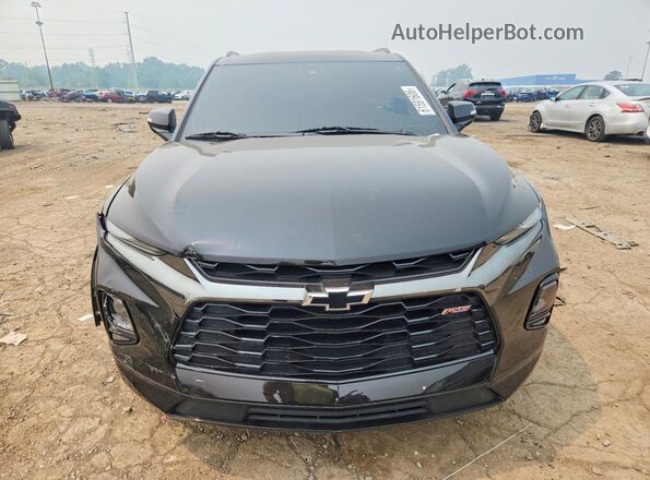 3GNKBERS5NS211738 2022 CHEVROLET BLAZER Black Widok z przodu