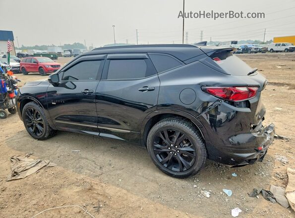 3GNKBERS5NS211738 2022 CHEVROLET BLAZER Black Tył lewy