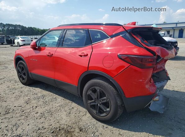 3GNKBHR40PS222068 2023 CHEVROLET BLAZER Red Tył lewy
