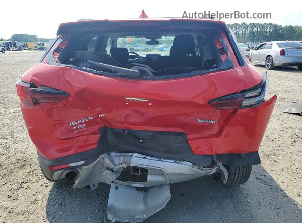3GNKBHR40PS222068 2023 CHEVROLET BLAZER Red Widok z tyłu