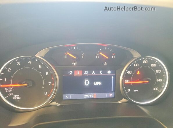 3GNKBHR41SS233511 2025 CHEVROLET BLAZER Белый Вид щитка приборов