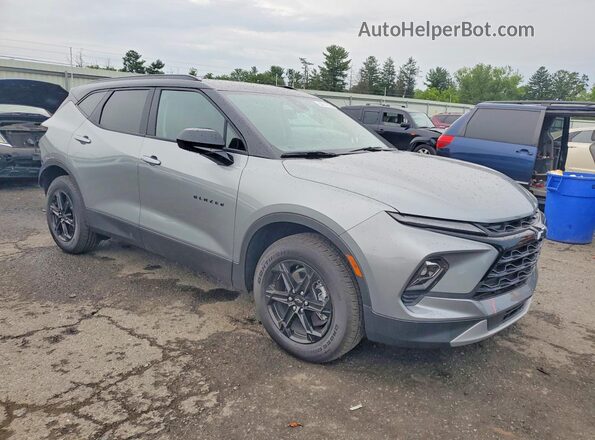 3GNKBHR42SS271085 2025 CHEVROLET BLAZER Gray Front right