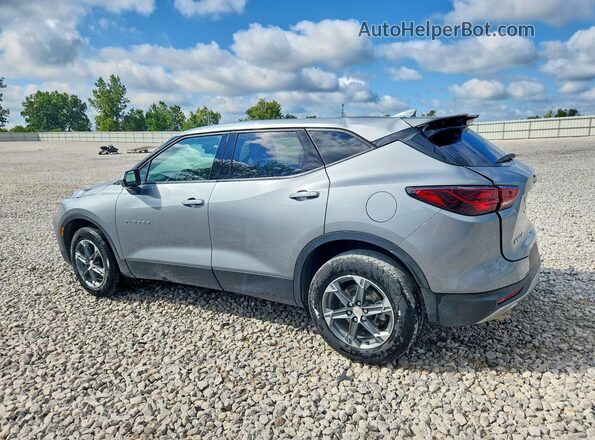 3GNKBHR49SS239623 2025 CHEVROLET BLAZER Gray უკანა მარცხენა