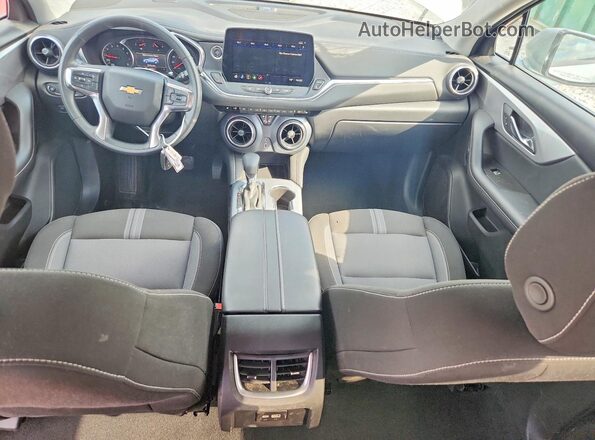 3GNKBHR49SS239623 2025 CHEVROLET BLAZER Gray წინა პანელის ხედი