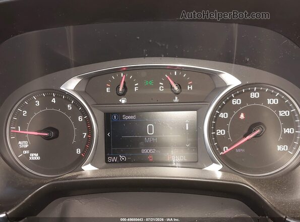 3GNKBHR4XMS553638 2021 CHEVROLET BLAZER Gray Vista de los asientos traseros