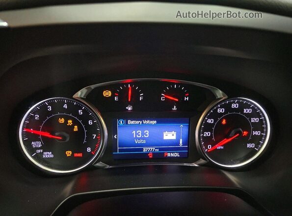 3GNKBHRS0LS589660 2020 CHEVROLET BLAZER White Սարքավորումների վահանակի տեսք