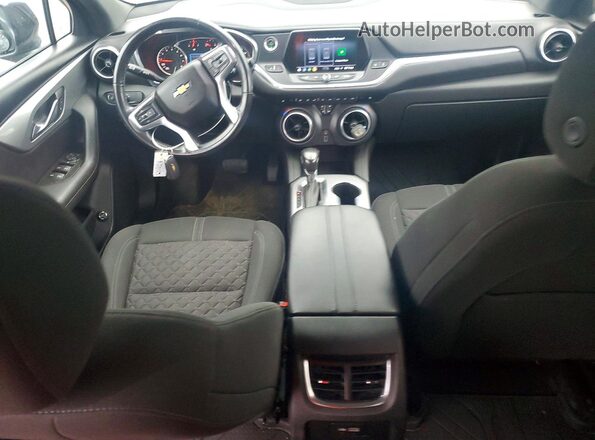 3GNKBHRS7LS570605 2020 CHEVROLET BLAZER Gray Vista del salpicadero