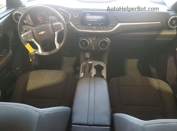 3GNKBHRS7LS685091 2020 CHEVROLET BLAZER Black Առջևի վահանակի տեսք