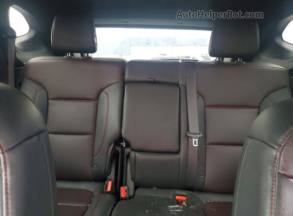 3GNKBJRS3KS683697 2019 CHEVROLET BLAZER Red უკანა სავარძლების ხედი