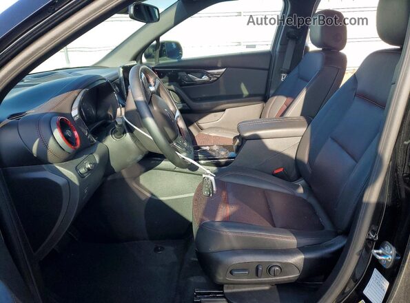 3GNKBKRS3SS215510 2025 CHEVROLET BLAZER Серый Вид салона спереди