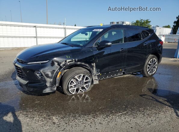 3GNKBKRS3SS215510 2025 CHEVROLET BLAZER Серый Панорамный вид салона 360°