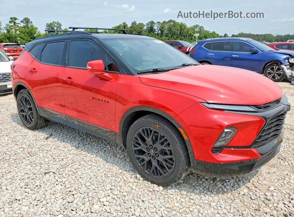 3GNKBKRS8PS206082 2023 CHEVROLET BLAZER Red Delantero derecho