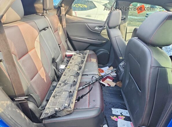 3GNKBKRSXLS660585 2020 CHEVROLET BLAZER Blue Vista interior trasera