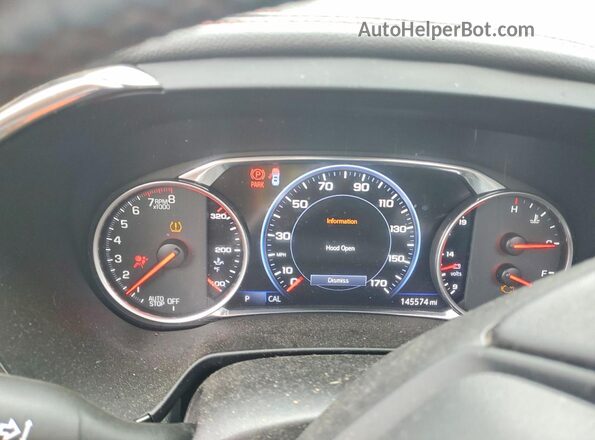 3GNKBKRSXLS660585 2020 CHEVROLET BLAZER Blue Vista del cuadro de instrumentos
