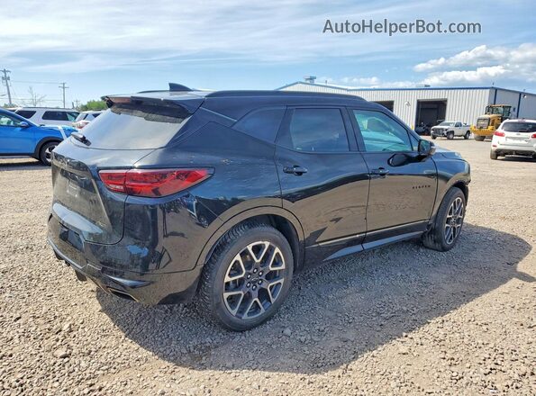 3GNKBKRSXPS139923 2023 CHEVROLET BLAZER Черный Задняя правая четверть