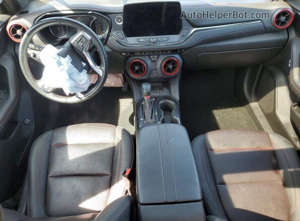 3GNKBKRSXPS139923 2023 CHEVROLET BLAZER Черный Вид панели приборов