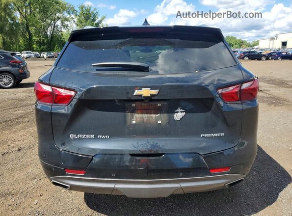 3GNKBLRS3LS575321 2020 CHEVROLET BLAZER Black Widok z tyłu