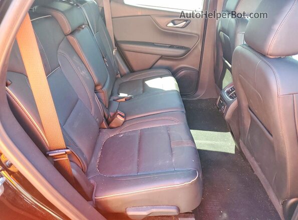 3GNKBLRS3LS575321 2020 CHEVROLET BLAZER Black Widok wnętrza z tyłu