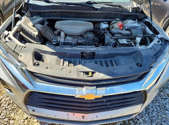 3GNKBLRS7LS552124 2020 CHEVROLET BLAZER Серебряный Вид подкапотного пространства