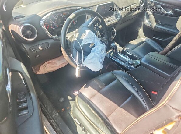 3GNKBLRS7LS552124 2020 CHEVROLET BLAZER Серебряный Вид панели приборов