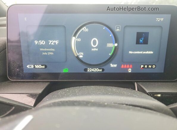 3GPKHVRJ6RS540502 2024 HONDA PROLOGUE Синий Вид щитка приборов