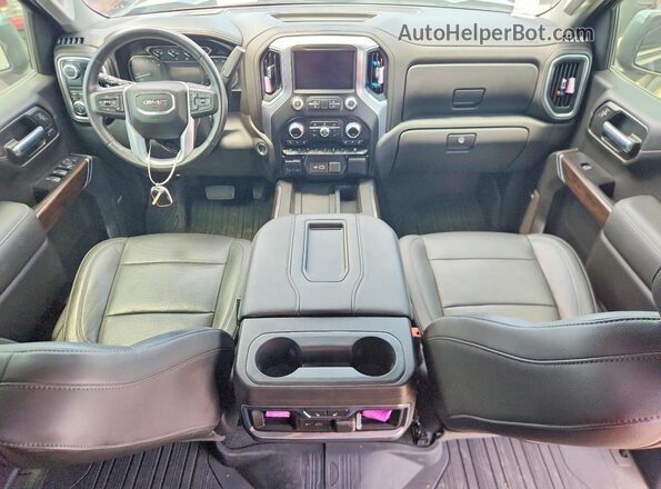 3GTP8DED3LG450283 2020 GMC SIERRA Gray Widok deski rozdzielczej