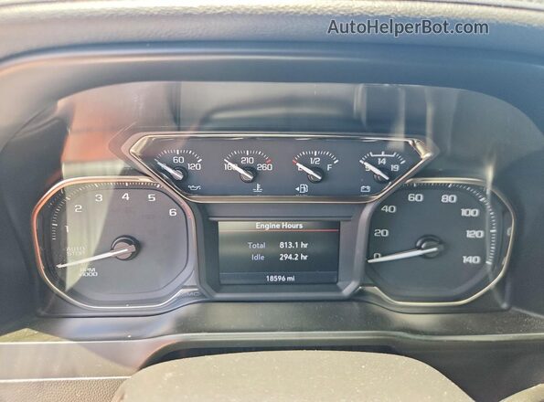3GTP8DED3LG450283 2020 GMC SIERRA Gray Widok zestawu wskaźników