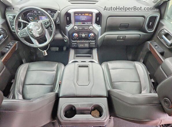 3GTP8DED4LG368210 2020 GMC SIERRA Белый Вид панели приборов