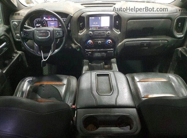 3GTP9EEL2KG116285 2019 GMC SIERRA White Vista del cuadro de instrumentos