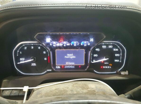 3GTP9EEL2KG116285 2019 GMC SIERRA White Vista de los asientos traseros