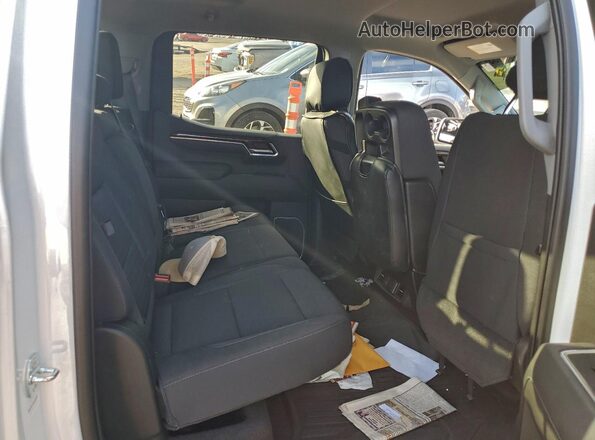 3GTPHCED3PG249726 2023 GMC SIERRA White უკანა სავარძლების ხედი