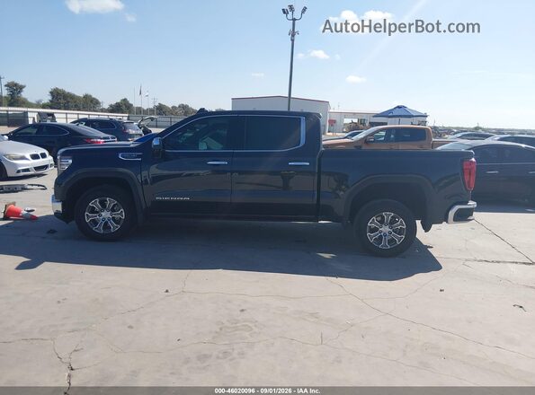 3GTPHDED4SG276013 2025 GMC SIERRA Blue უკანა სალონის ხედი