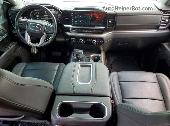 3GTPHDED5NG652402 2022 GMC SIERRA Charcoal Вид панелі приладів