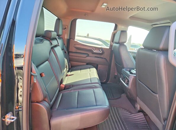 3GTPHDED8PG125490 2023 GMC SIERRA Black Հետևի նստատեղերի տեսք