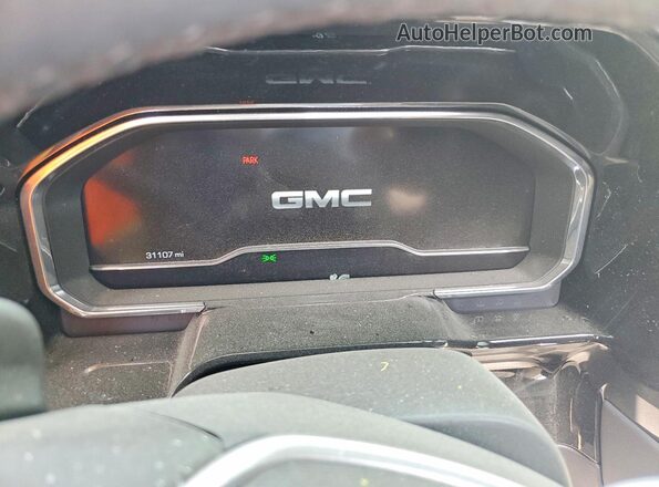 3GTPHDED8RG376917 2024 GMC SIERRA Black Vista del cuadro de instrumentos