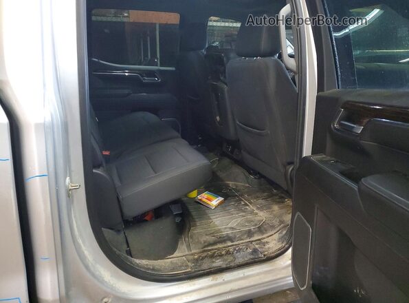 3GTPUCEK3NG600139 2022 GMC SIERRA Silver უკანა სავარძლების ხედი