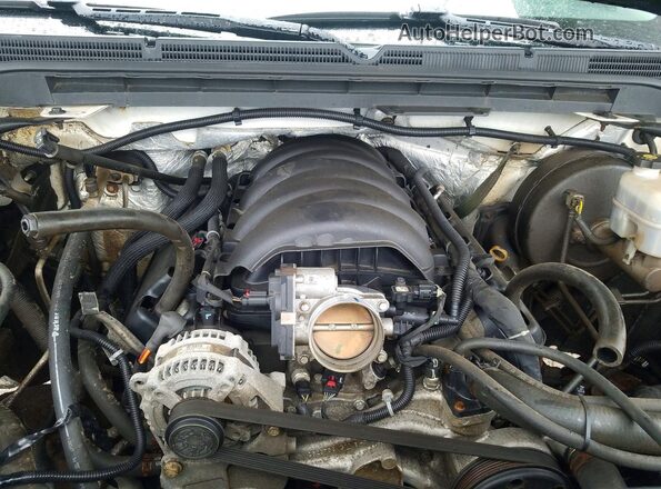 3GTU2MEC2GG110785 2016 GMC SIERRA White უკანა სალონის ხედი