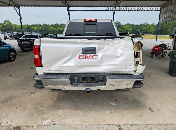 3GTU2MEC3JG262842 2018 GMC SIERRA Белый Вид сзади