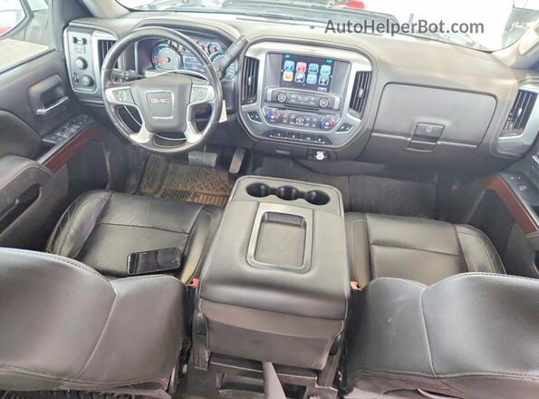 3GTU2MEC3JG262842 2018 GMC SIERRA Белый Вид панели приборов