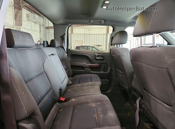 3GTU2MEC6HG375470 2017 GMC SIERRA Blue Հետևի նստատեղերի տեսք