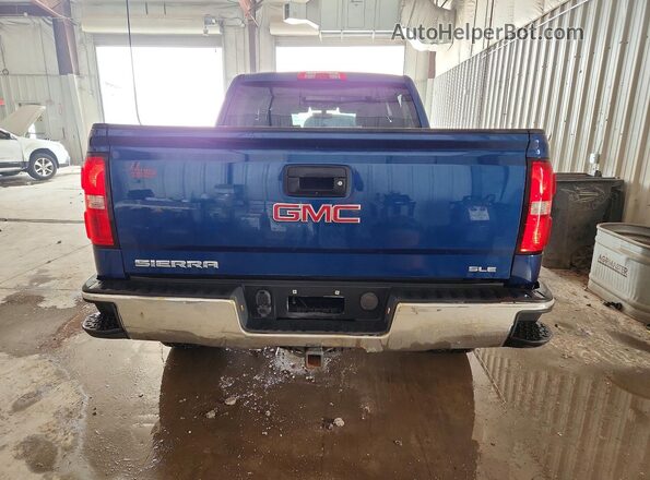 3GTU2MEC6HG375470 2017 GMC SIERRA Blue Հետևի տեսք