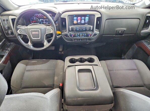3GTU2MEC6HG375470 2017 GMC SIERRA Blue Առջևի վահանակի տեսք