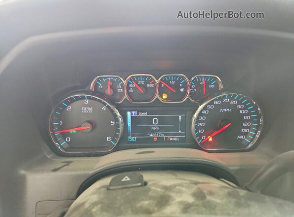3GTU2MEC6HG375470 2017 GMC SIERRA Blue Սարքավորումների վահանակի տեսք