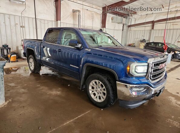 3GTU2MEC6HG375470 2017 GMC SIERRA Blue Առջևի աջ