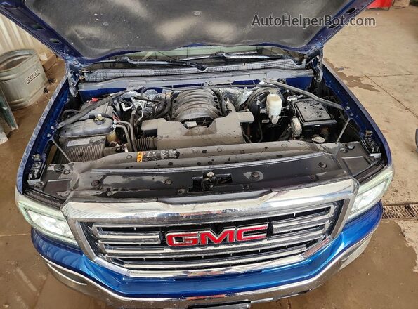3GTU2MEC6HG375470 2017 GMC SIERRA Blue Սալոնի հետևի տեսք