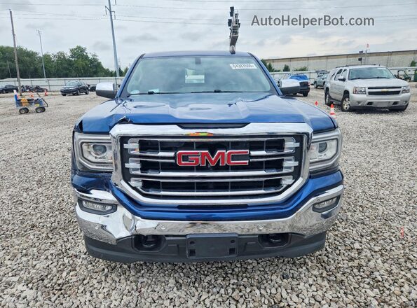 3GTU2NEC0JG127601 2018 GMC SIERRA Blue Vista frontal