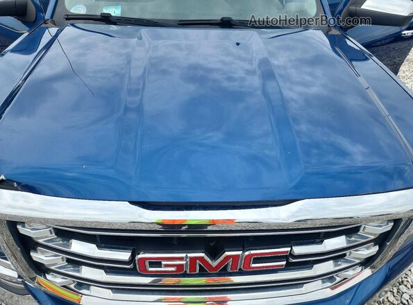 3GTU2NEC0JG127601 2018 GMC SIERRA Blue Vista interior trasera