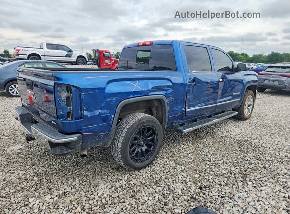 3GTU2NEC0JG127601 2018 GMC SIERRA Blue Trasero derecho
