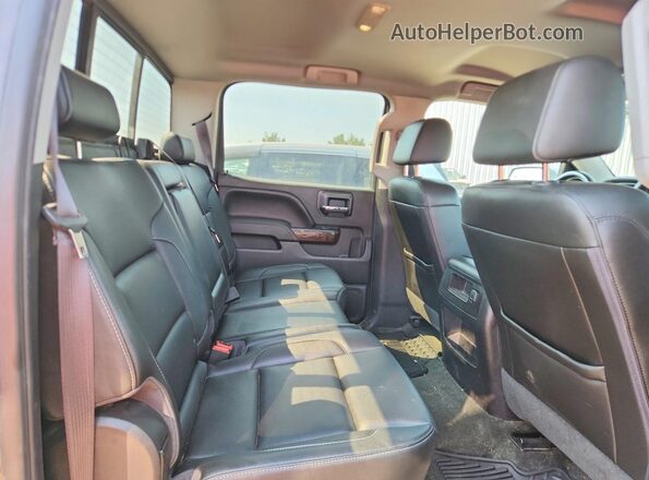 3GTU2NEC1GG282215 2016 GMC SIERRA Угольный Вид задних сидений